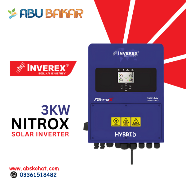 ABS 3KW INVEREX HYBRID INVERTER (NITROX SERIES)