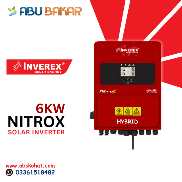 6KW INVEREX HYBRID INVERTER (NITROX SERIES)