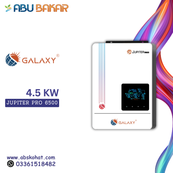 Galaxy Jupiter Pro 6500 – 4.5KW Solar Inverter