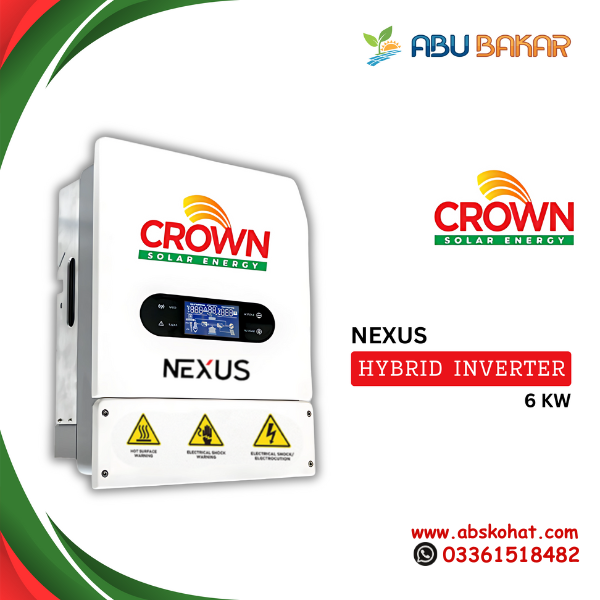 Crown Nexus Hybrid Inverter – 6kW