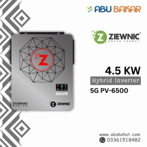 Ziewnic 4.5KW Hybrid Inverter – 5G PV-6500 (Diamond Series)