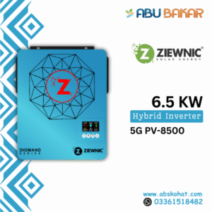 Ziewnic 6.5KW Hybrid Inverter – 5G PV-8500 (Diamond Series)
