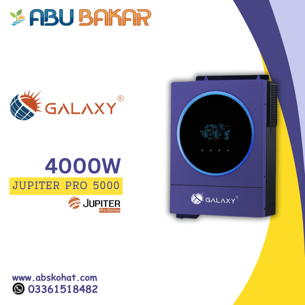 Galaxy Jupiter Pro 5000 – 4000W Solar Inverter