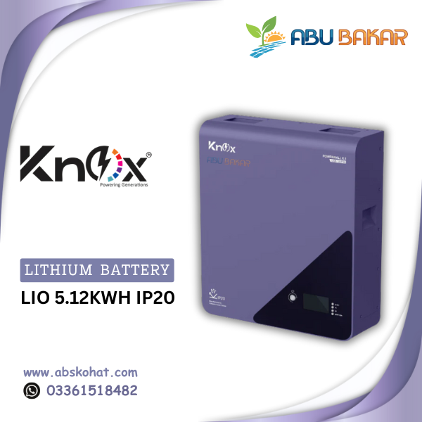 Knox Lithium Battery – LIO 5.12KWH IP20