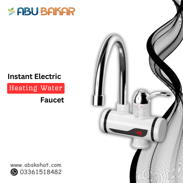 Ultimate 220V Solar & Electric Dual Heating Water Faucet | Instant Hot Water Solution Pakistan”
